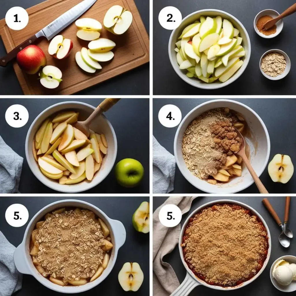 apple crumble recipe with oats