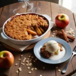 simple apple crumble recipe with oats