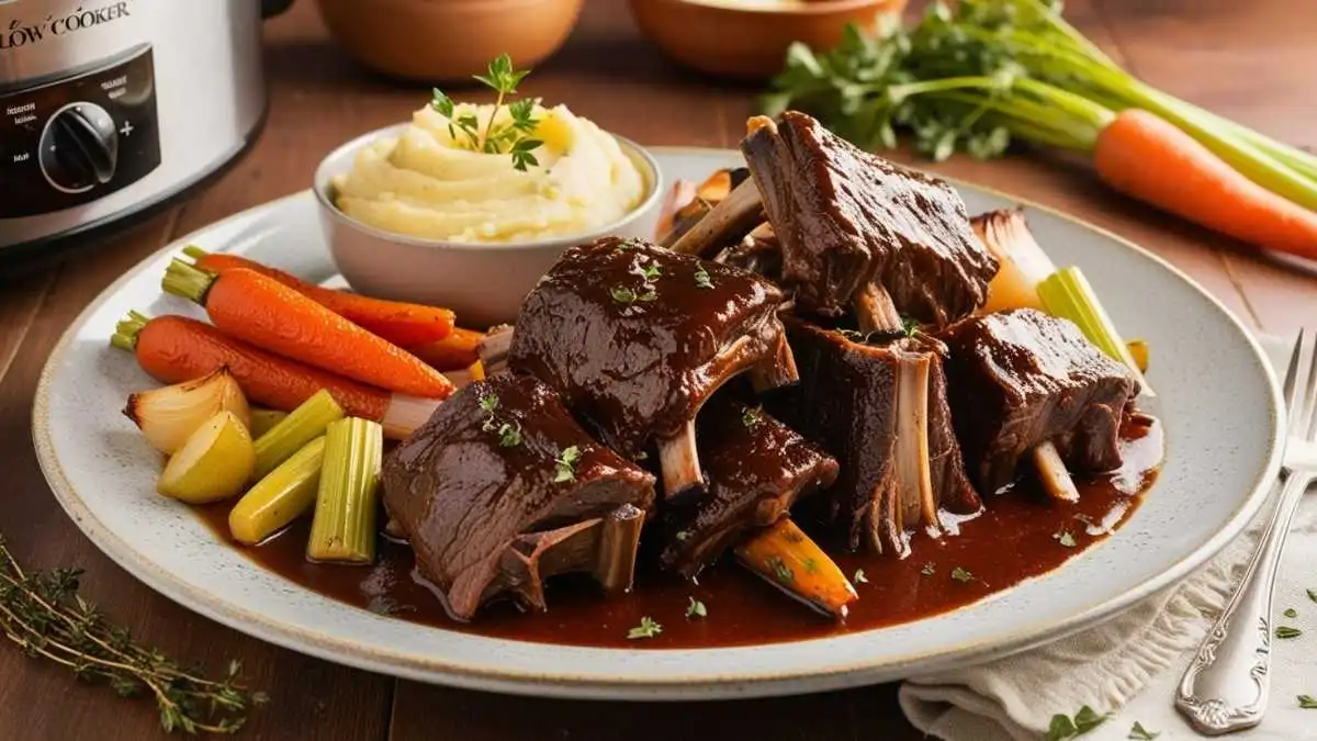 Easy beef short ribs recipe slow cooker