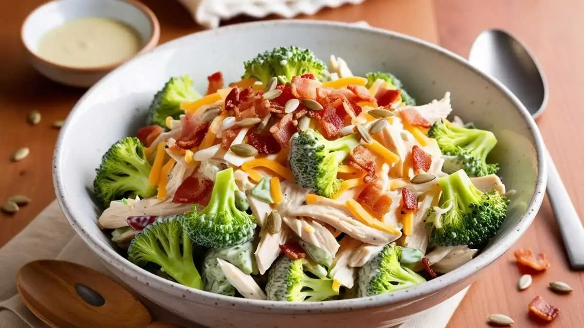 Simple broccoli salad chicken salad chick