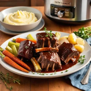 beef short ribs recipe slow cooker