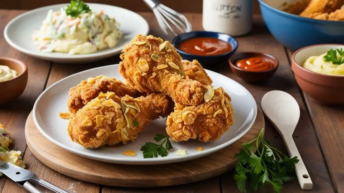 Crispy Lipton Soup Mix Fried Chicken Recipe