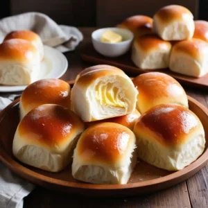 Make No Yeast Dinner Rolls