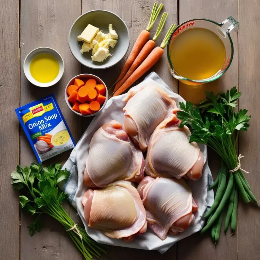 chicken with onion soup mix ingredients