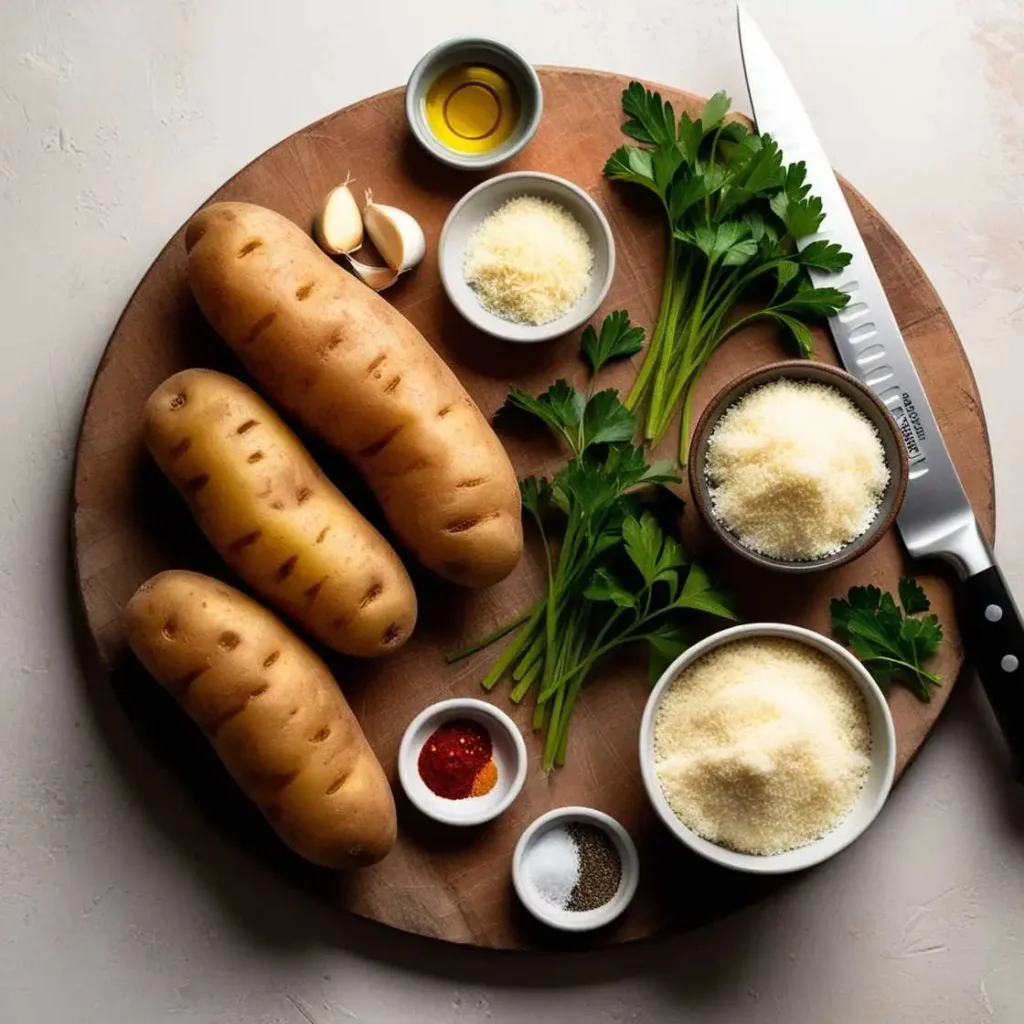 Parmesan potato wedges air fryer