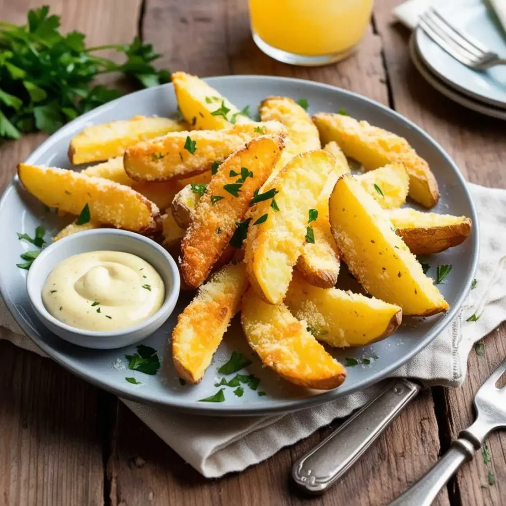 Parmesan potato wedges air fryer