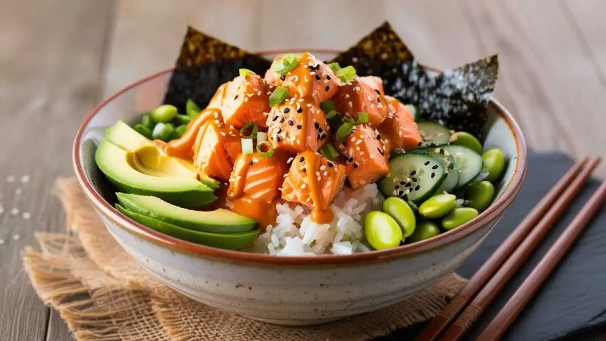 Spicy Salmon Poke Recipe