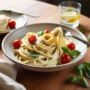 healthy creamy pasta recipe