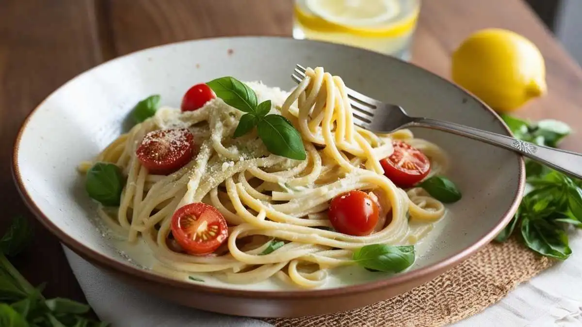 healthy creamy pasta recipe