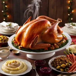 roast turkey dinner recipe