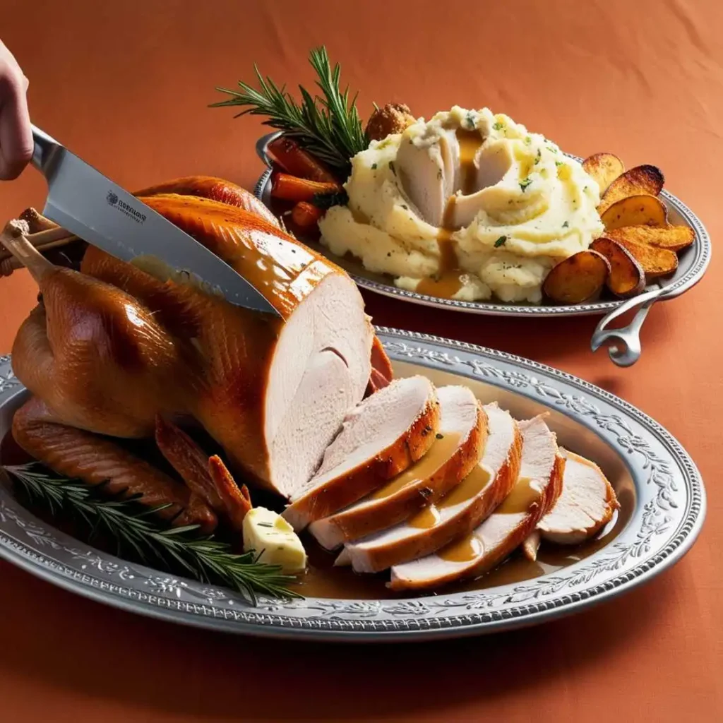roast turkey dinner recipe