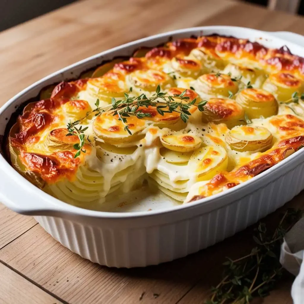 Decadent Creamy Potato Bake
