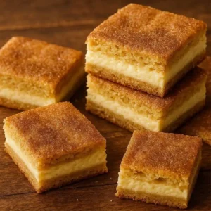 Snickerdoodle Cream Cheese Bars