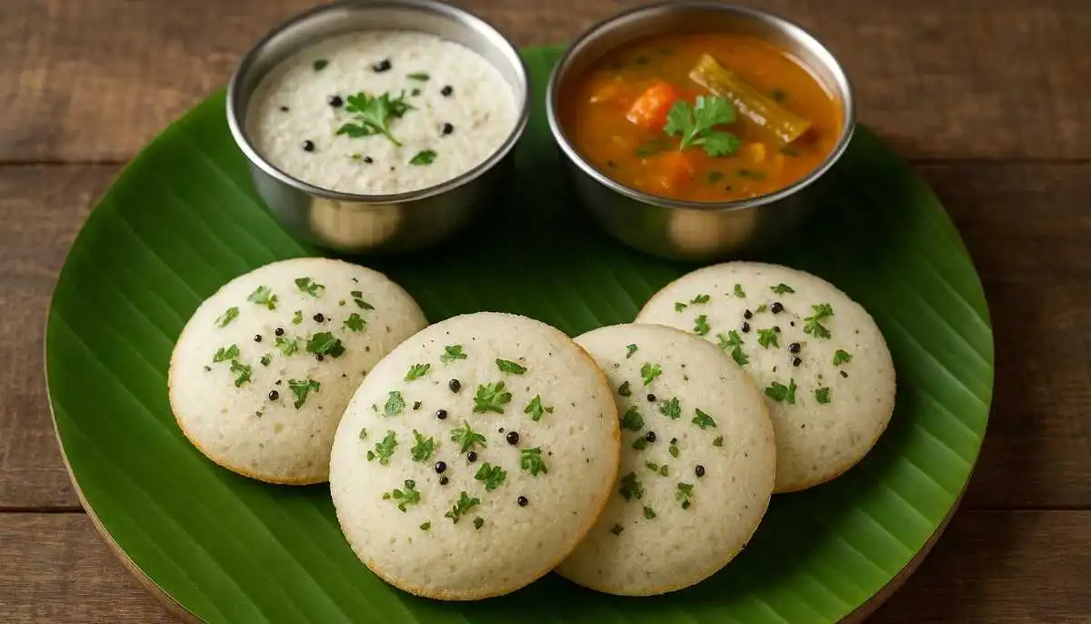 Instant Rava Idli Without Curd