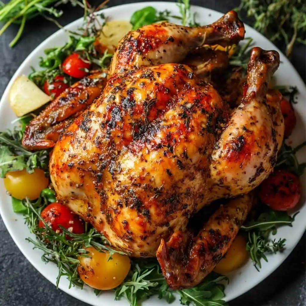 Air Fryer Whole Chicken Recipe