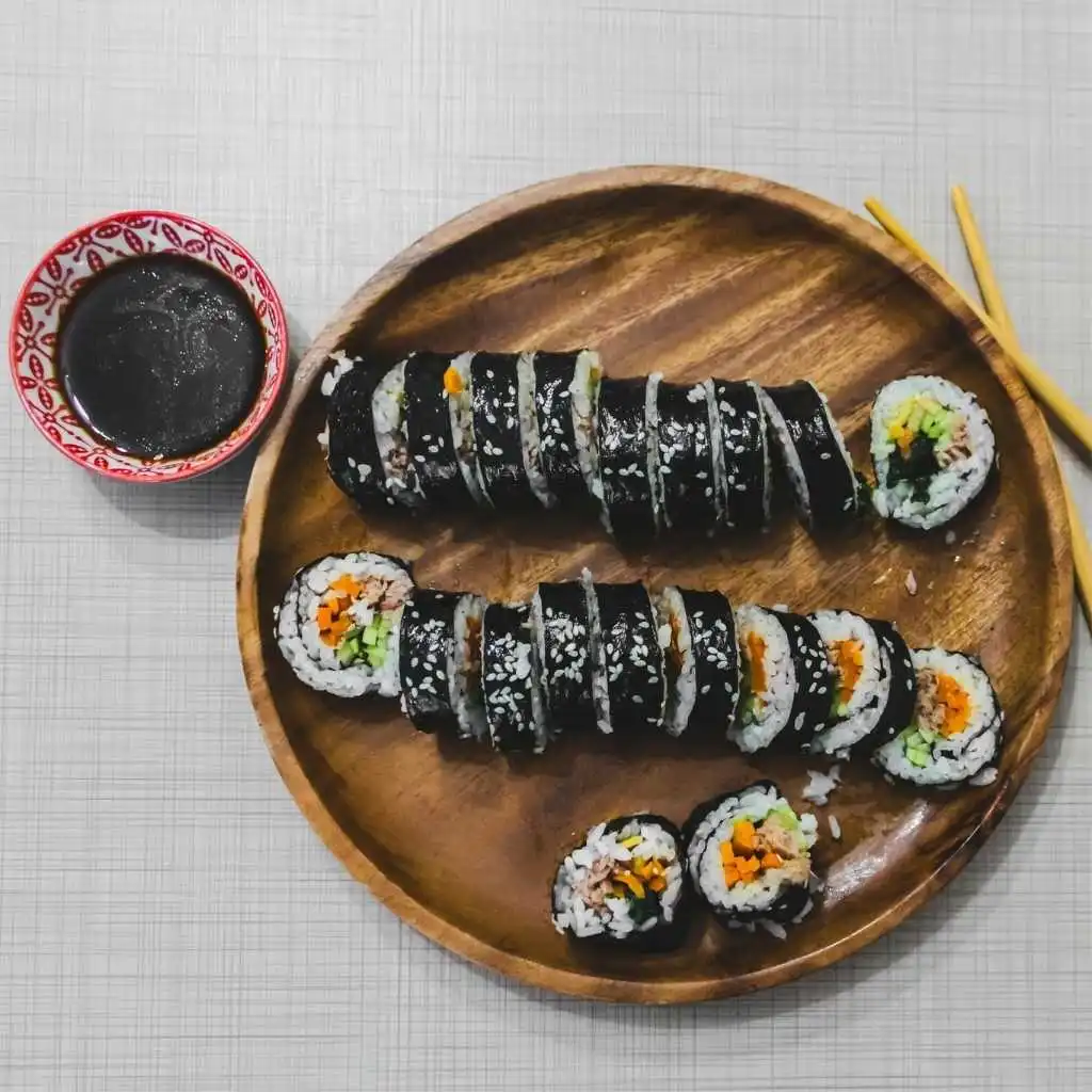 Homemade Korean Gimbap
