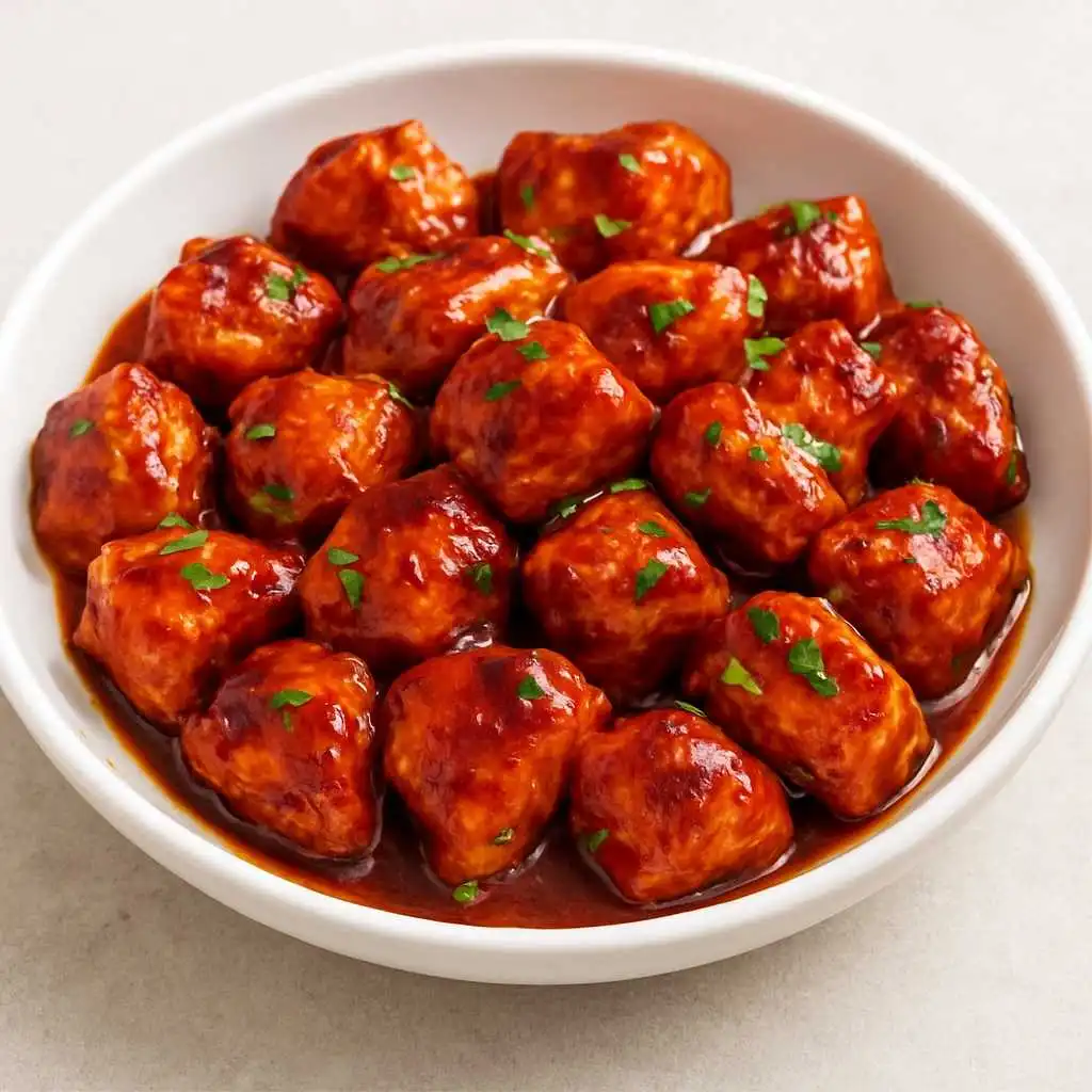 Air Fryer BBQ Chicken Bites