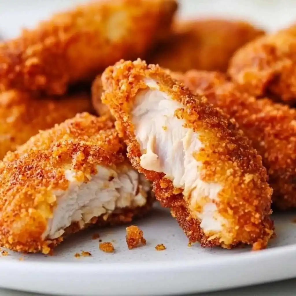 Air Fryer Breaded Chicken