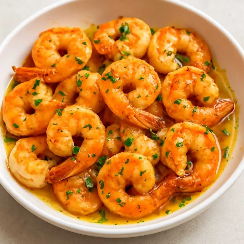 Air Fryer Garlic Butter Shrimp