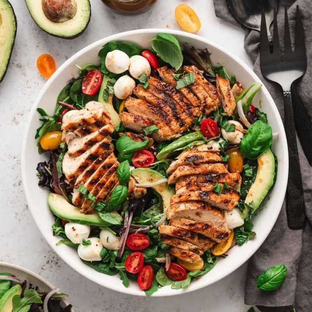 Caprese Chicken Salad