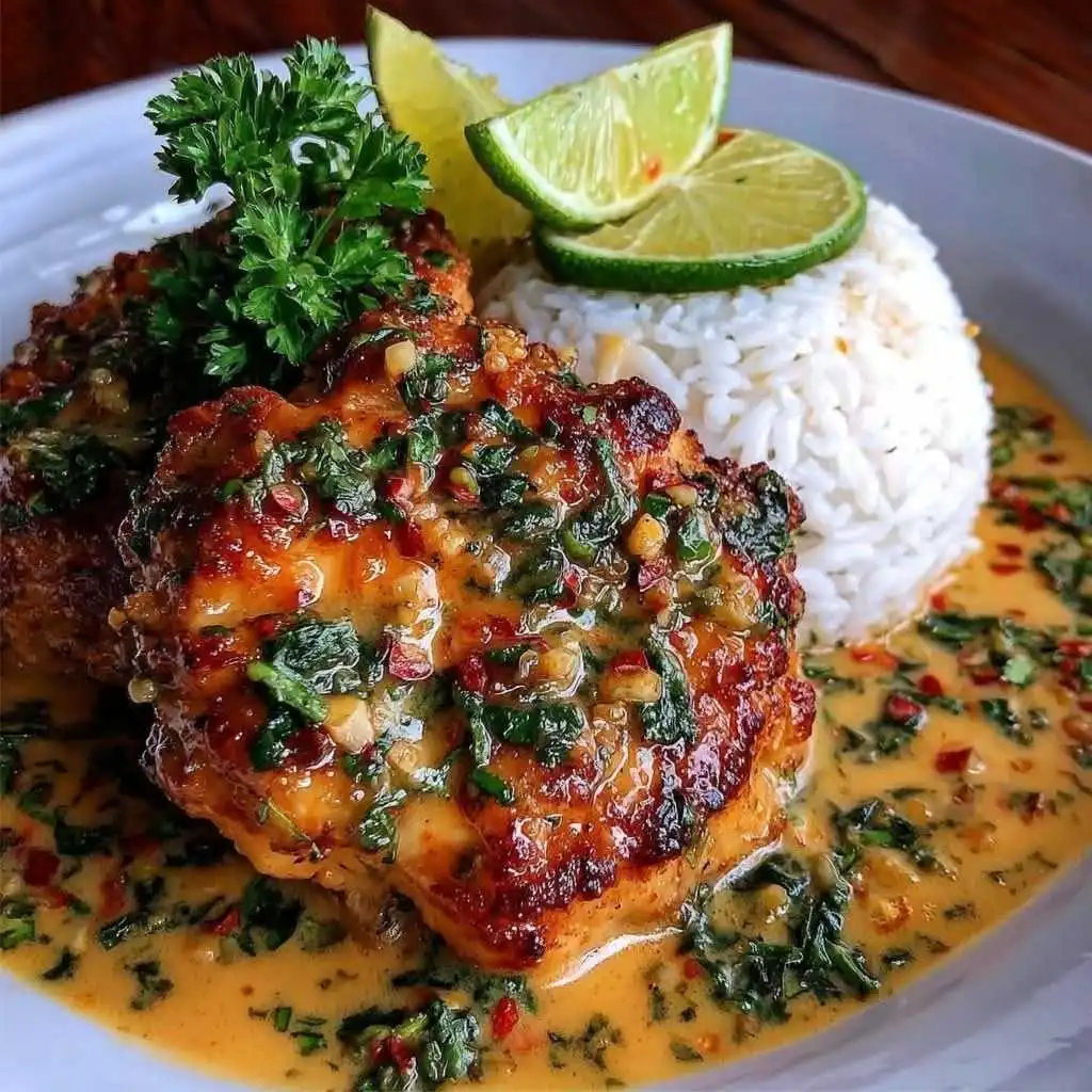 Coconut Lime Chicken with Rice