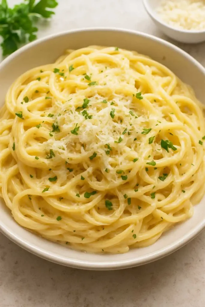 Creamy Garlic Parmesan Pasta