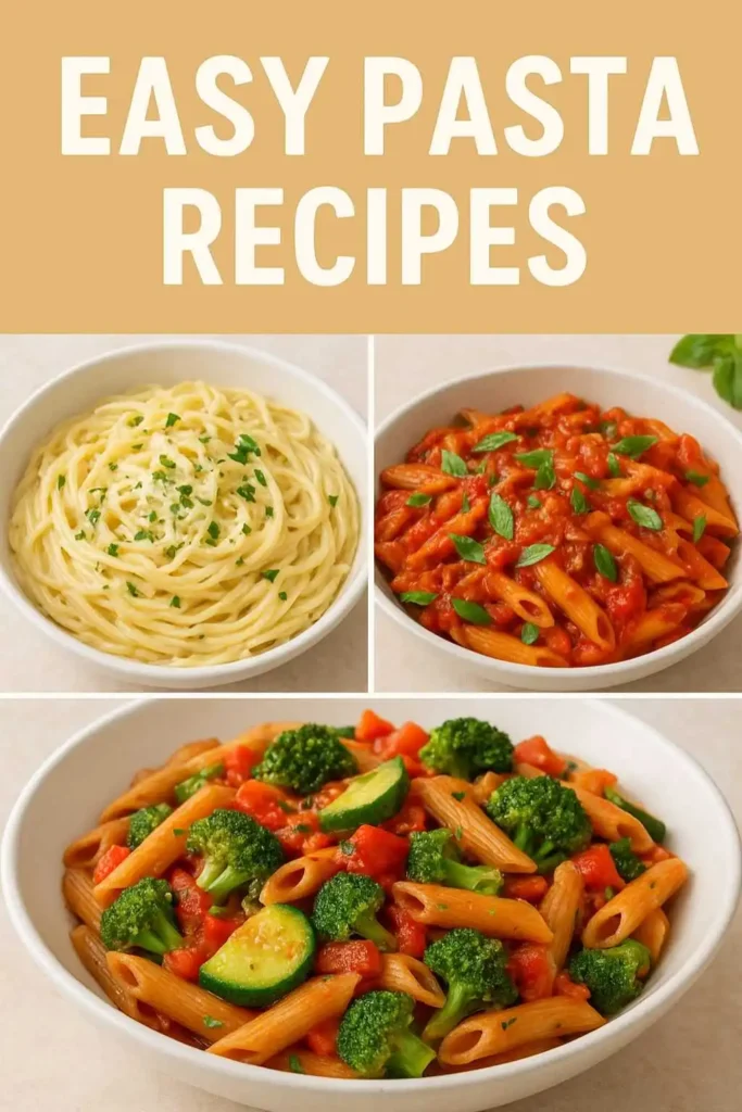 Easy Pasta Recipes