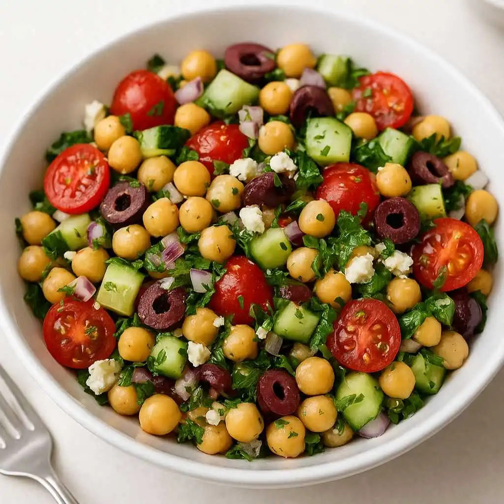 Mediterranean Chickpea Salad