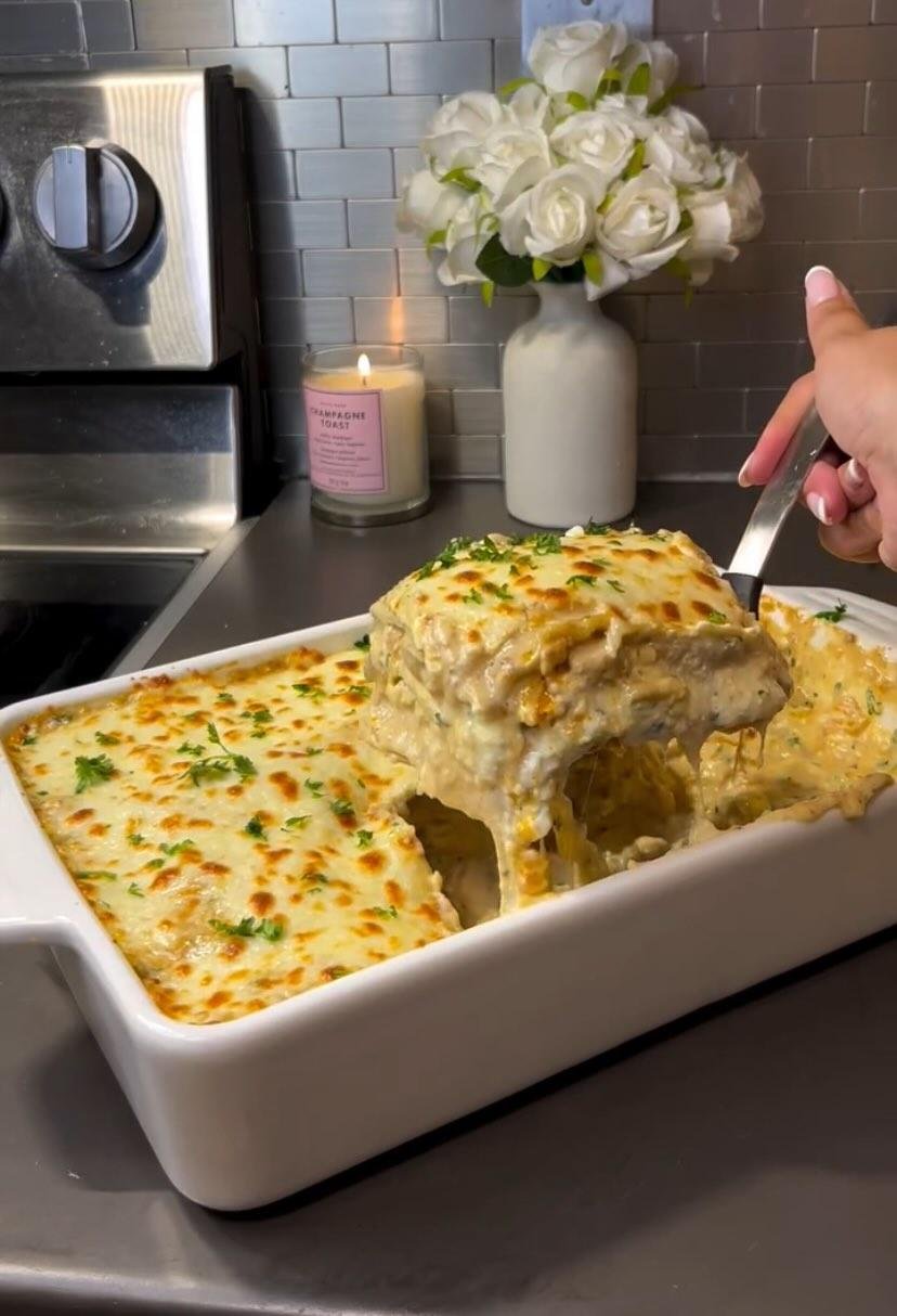 Chicken Alfredo Lasagna