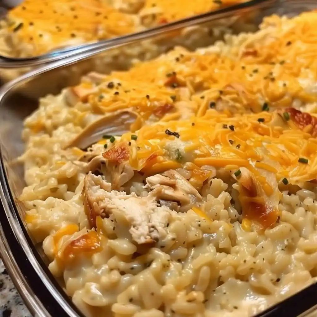 Creamy Chicken & Rice Casserole