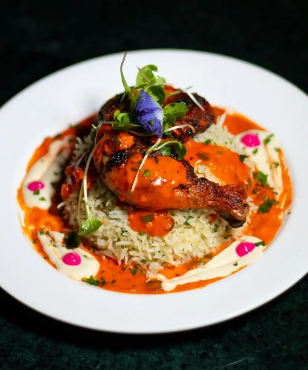 Quick Creamy Chicken Curry and Rice