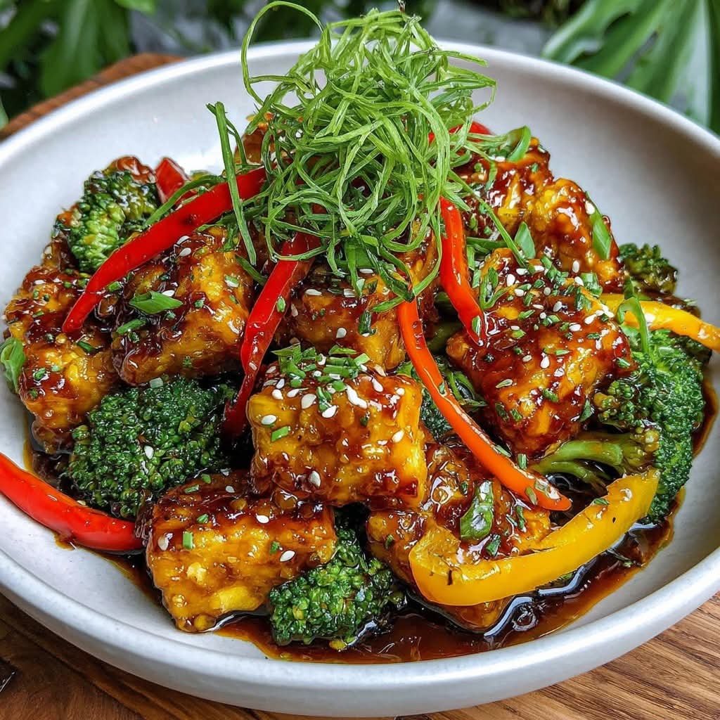 Sweet Chili Tofu Stir-Fry