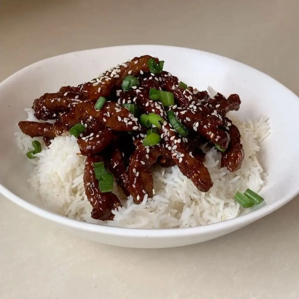 Mongolian Beef Stir Fry