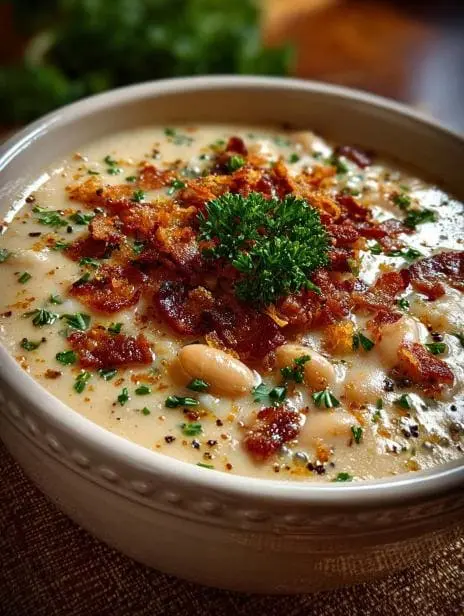 Creamy Cannellini Bean Soup